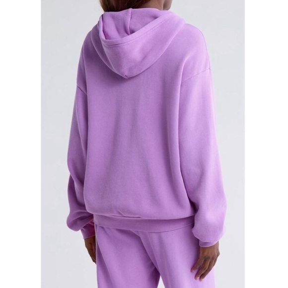 Aviator Nation Logo Hoodie in Neon Purple XL - Picture 4 of 6